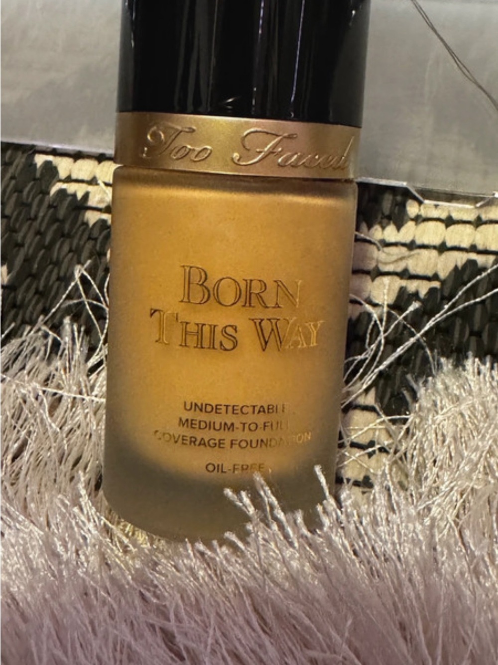 Too Faced Born This Way medium to full coverage light beige